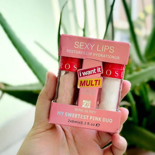 My Sweetest Pink Duo – Lip Plumper Gloss